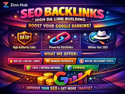 seo backlinks high da authority link building service for google ranking