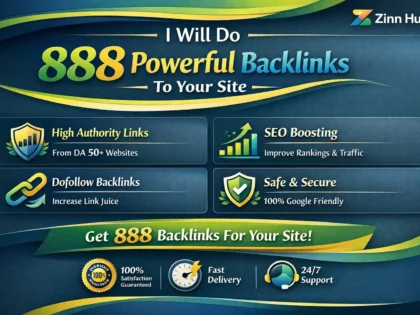 do 888 powerful backlinks to your site