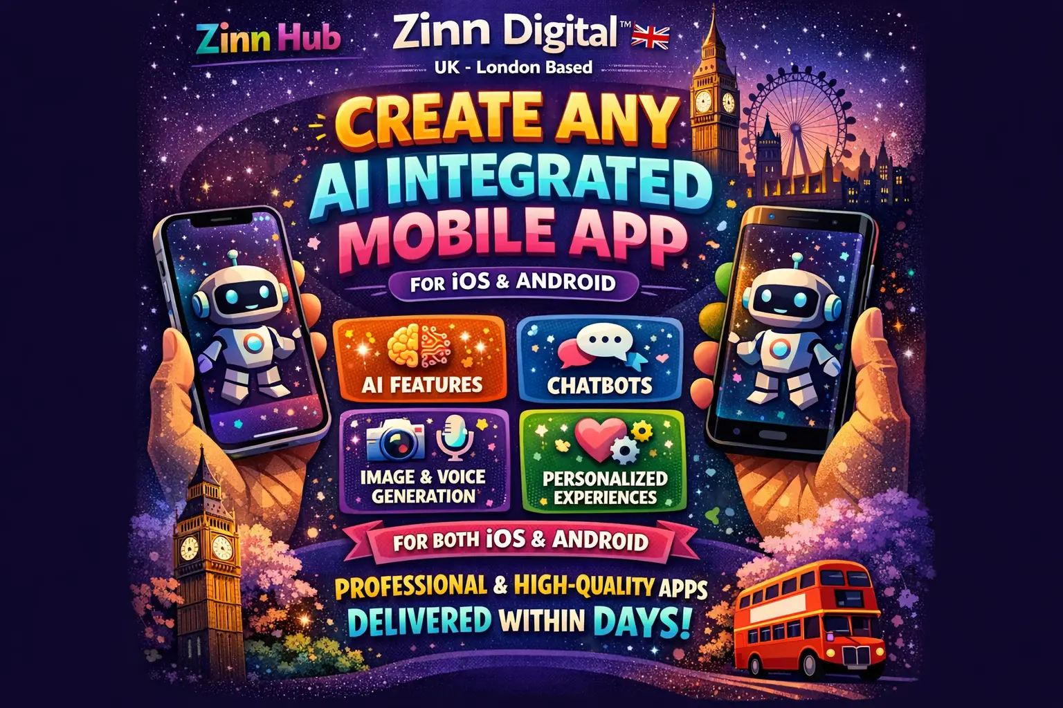 Create Any Ai Integrated Mobile App For Both Ios And Android 1 Create Any Ai Integrated Mobile App For Both Ios And Android