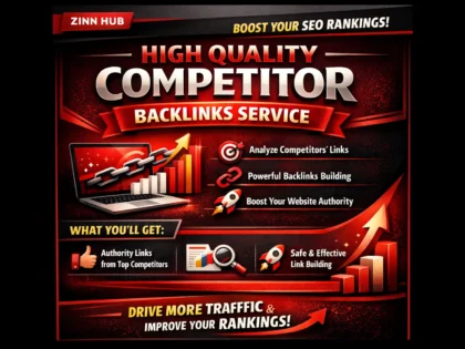Provide High Quality Competitor Backlinks Service