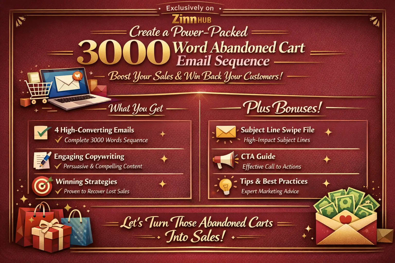 Create A Power Packed 3000 Word Abandoned Cart Email Sequence With Bonuses 1 Create A Power Packed 3000 Word Abandoned Cart Email Sequence With Bonuses