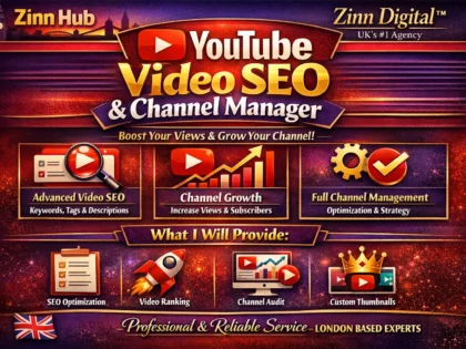 do best youtube video SEO expert optimization and channel manager