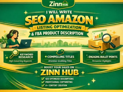 write seo amazon listing optimization