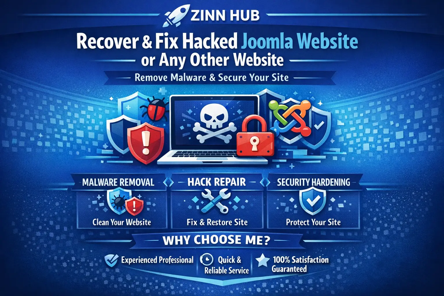 Recover And Fix Hacked Joomla Website Or Any Others Website And Remove Malware 1 Recover And Fix Hacked Joomla Website Or Any Others Website And Remove Malware