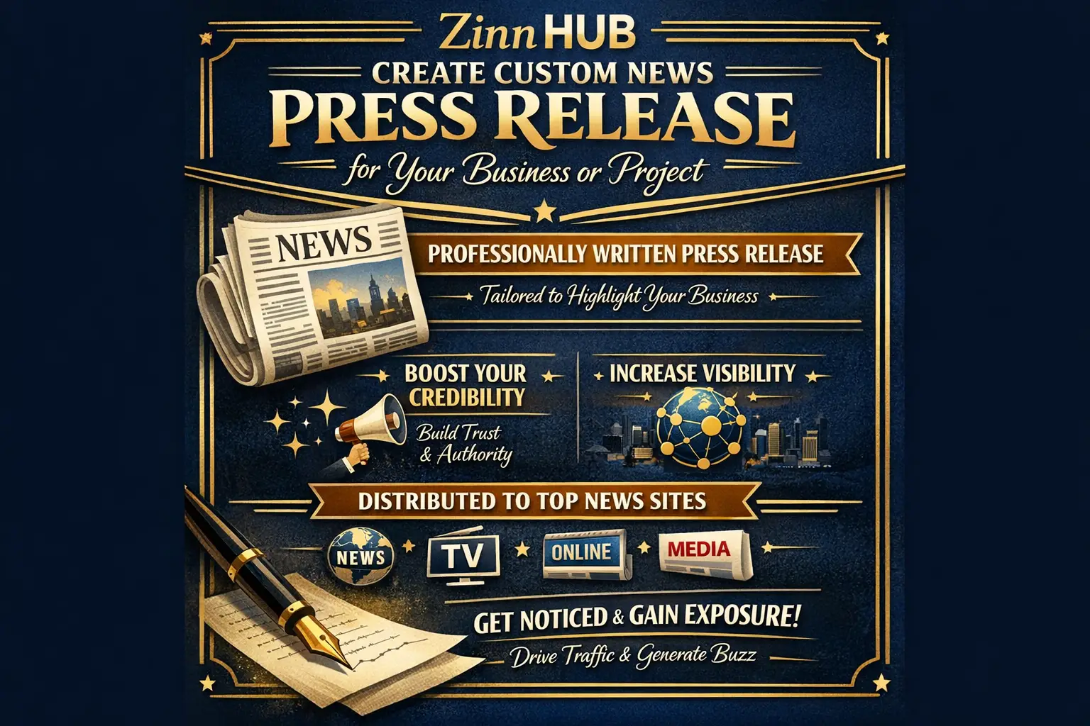 Create Custom News Press Release For Your Business Or Project 1 Create Custom News Press Release For Your Business Or Project