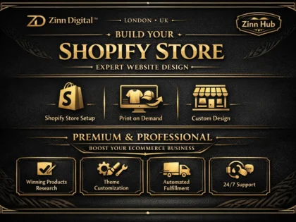 Build Shopify Store Shopify Website Design
