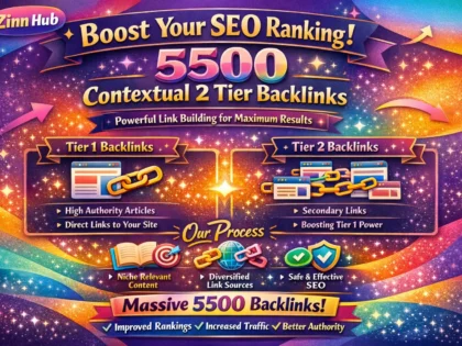 provide 5500 contextual 2 tier backlinks for SEO ranking