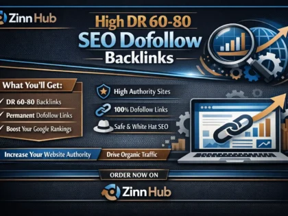 do high DR 60 to 80 SEO dofollow permanent backlinks
