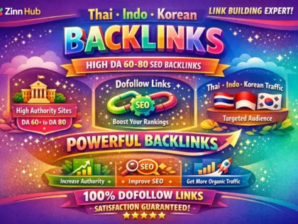 do link building thai indo korean high da 60 to 80 seo dofollow backlinks