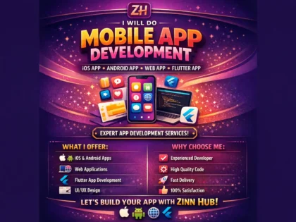 do mobile app development ios app android app web app or flutter app development