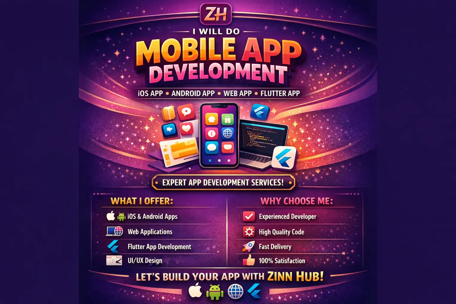Do Mobile App Development Ios App Android App Web App Or Flutter App Development 1 Do Mobile App Development Ios App Android App Web App Or Flutter App Development