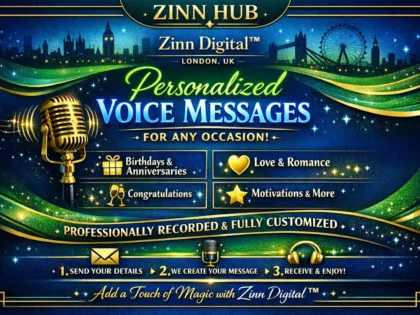 create a personalized voice message for any occasion