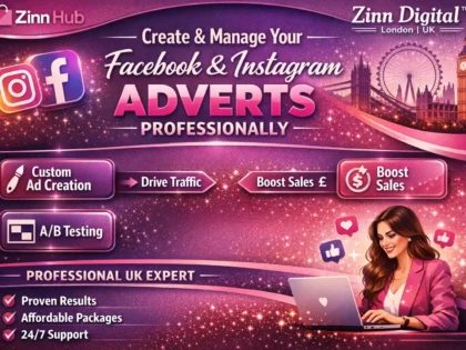 Create and manage your Facebook and Instagram adverts professionally