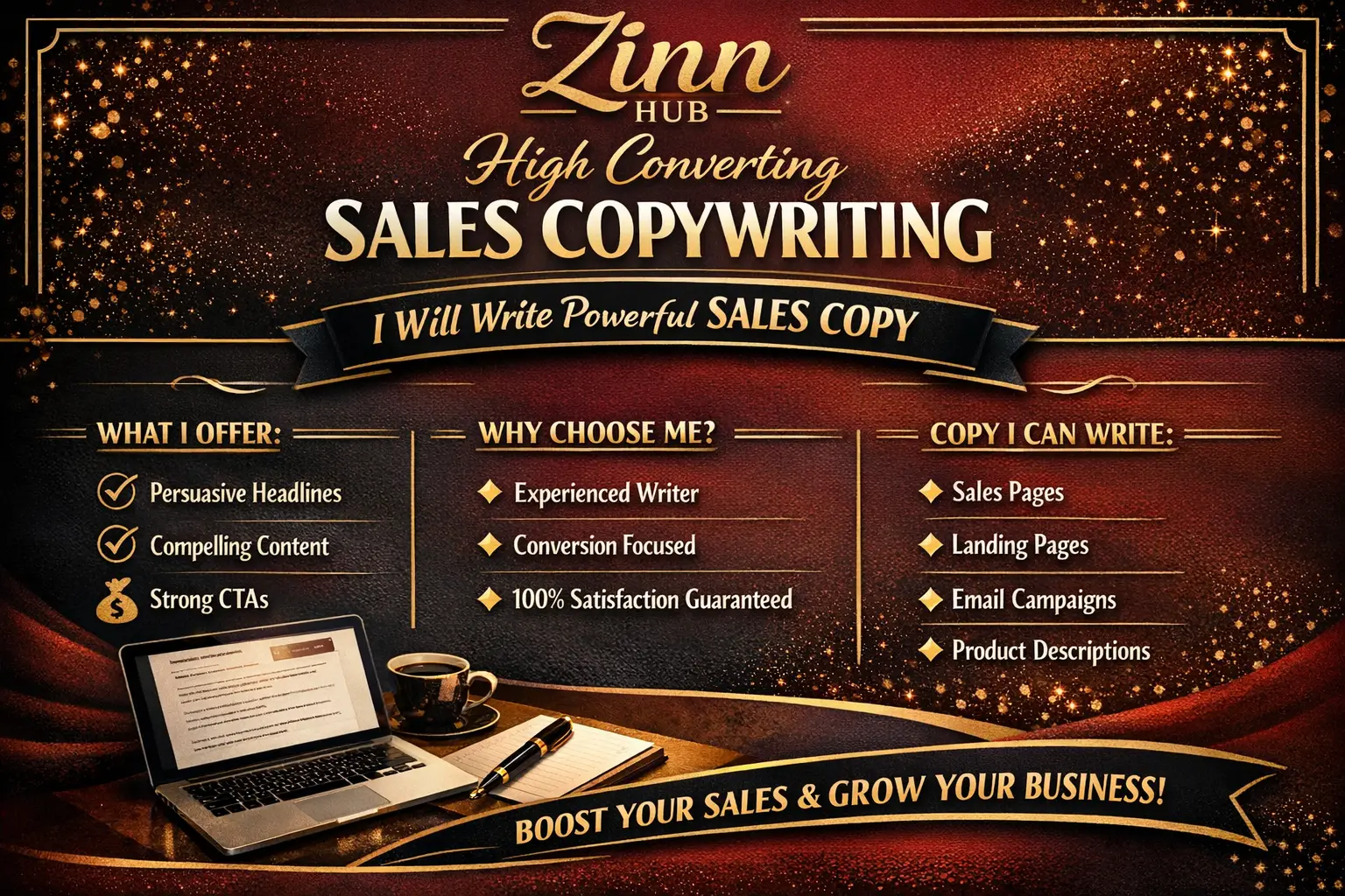 Do High Converting Sales Copywriting And Write Sales Copy 1 Do High Converting Sales Copywriting And Write Sales Copy