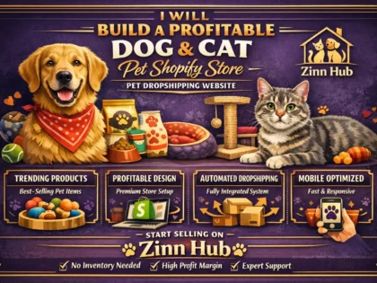 Build A Profitable Dog And Cat Pet Shopify Store Pet Dropshipping Website