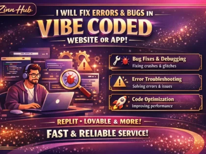 Fix Errors And Bugs In Your Vibe Coded Website Or App Replit, Lovable, Etc 2 Fix Errors And Bugs In Your Vibe Coded Website Or App Replit