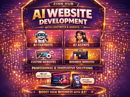 do ai website development with chatbot