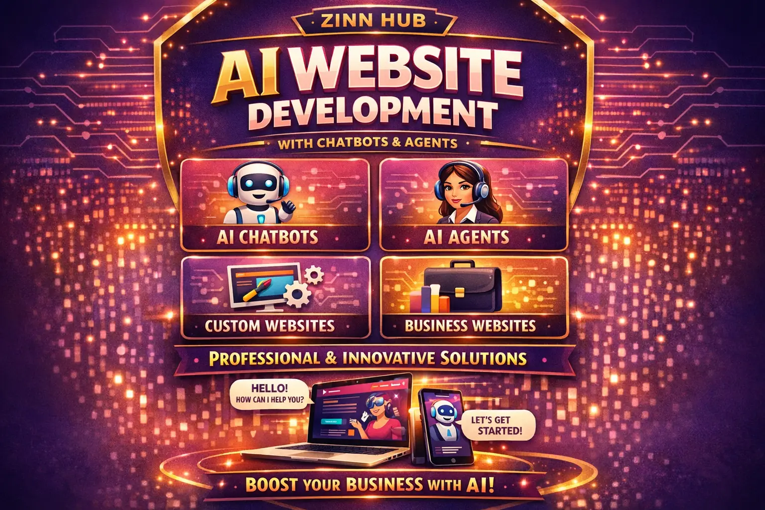 Do Ai Website Development With Chatbot, Agent, Custom Website, Business Website 1 Do Ai Website Development With Chatbot