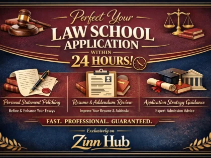 Perfect Your Law School Application Within 24 Hours