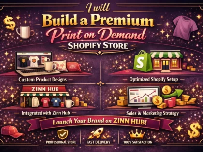 build a premium print on demand shopify store