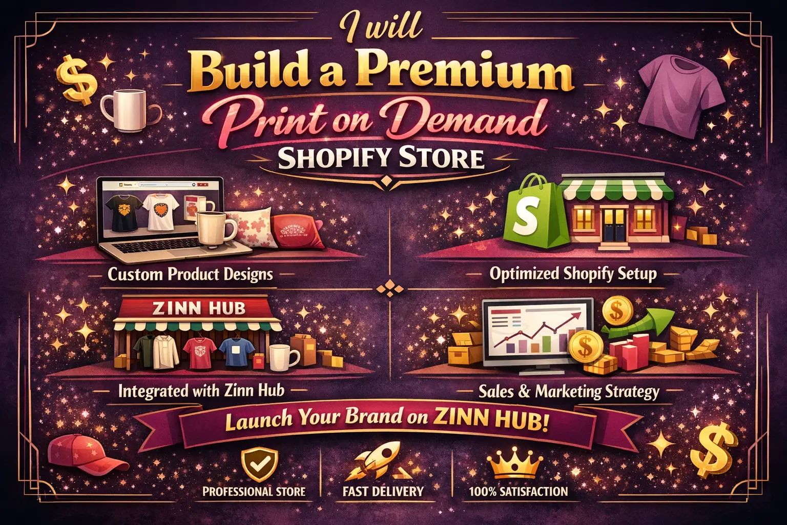 Build A Premium Print On Demand Shopify Store 1 Build A Premium Print On Demand Shopify Store