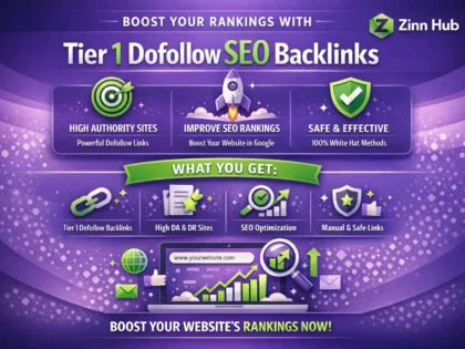boost your rankings with tier1 dofollow SEO backlinks