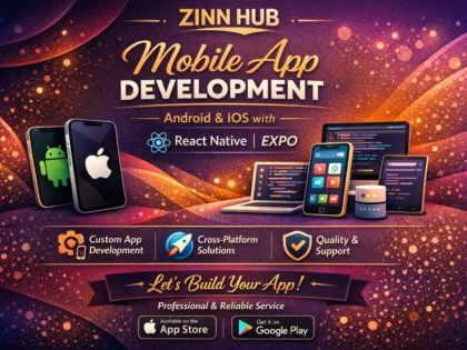 do mobile app development android ios with react native expo