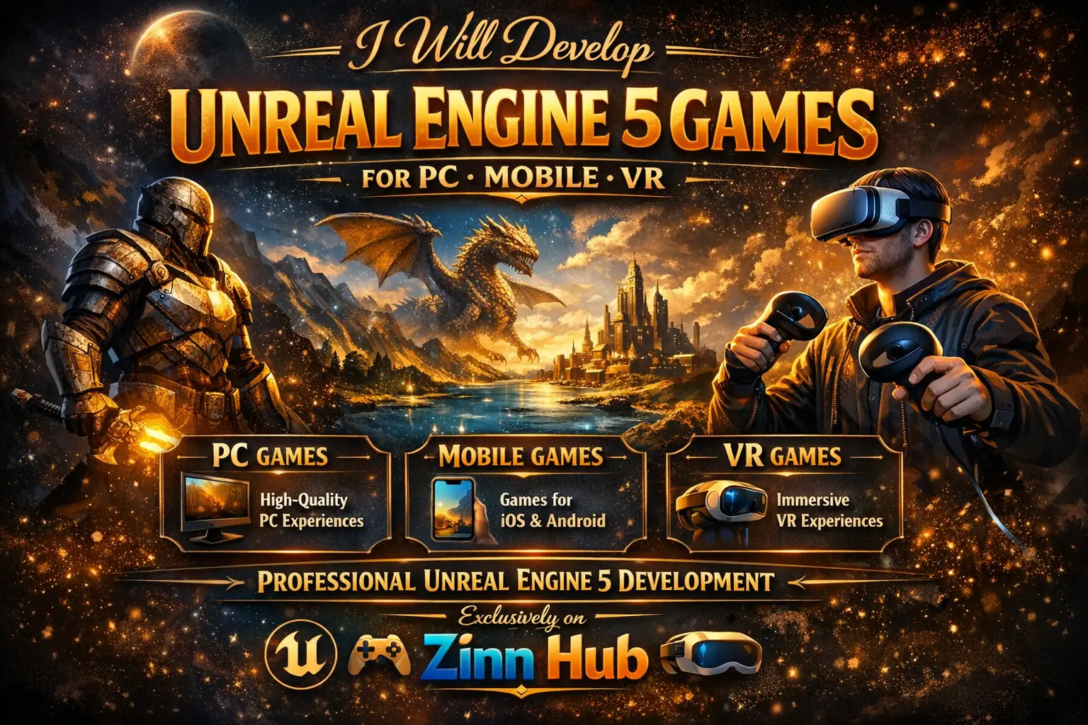 Develop Unreal Engine 5 Games For Pc Mobile And Vr 1 Develop Unreal Engine 5 Games For Pc Mobile And Vr