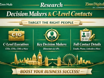 Do Research On Decision Makers And C Level Contacts