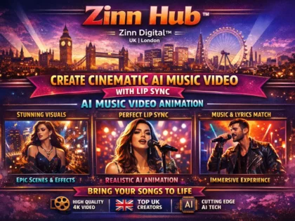 create cinematic ai music video with lip sync ai music video animation