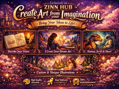 create art based on your imagination