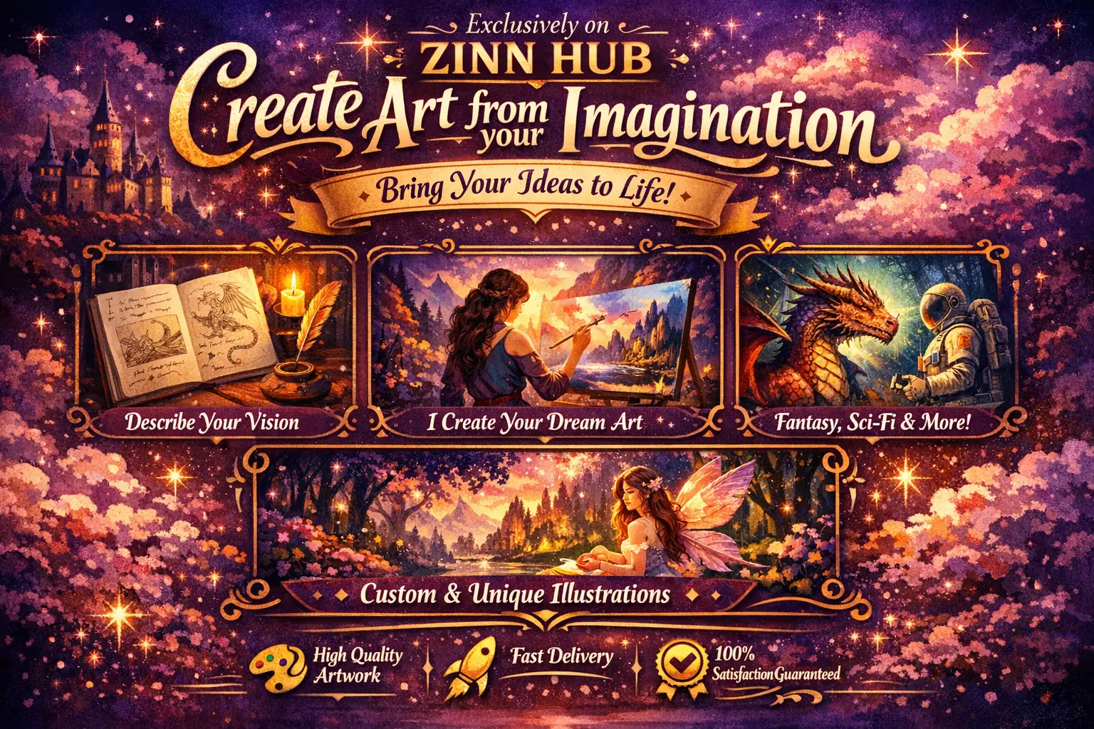 Create Art Based On Your Imagination 1 Create Art Based On Your Imagination