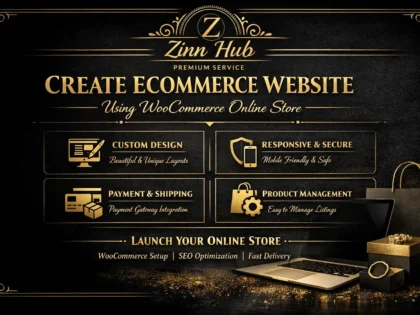 create ecommerce website using woocommerce online store