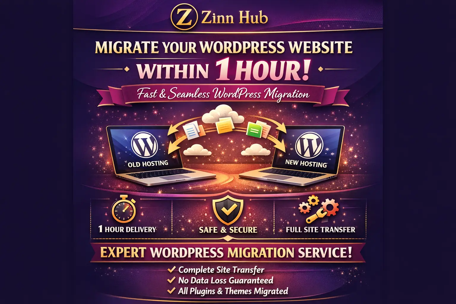 Migrate Wordpress Website, Wordpress Migration Within 1 Hour 1 Migrate Wordpress Website
