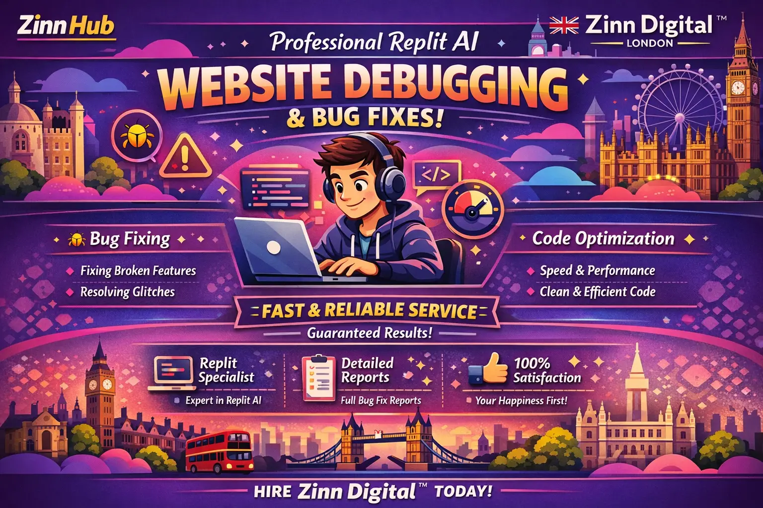 Professional Replit Ai Website Debugging And Bug Fixes By Zinn Digital ™ 1 Professional Replit Ai Website Debugging And Bug Fixes By Zinn Digital ™