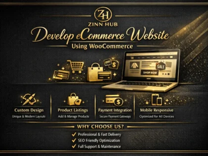 develop ecommerce website using woocommerce
