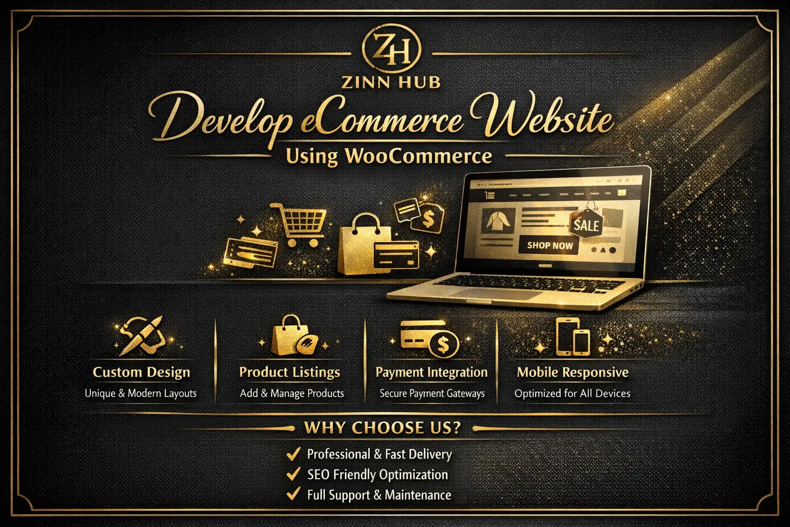 Develop Ecommerce Website Using Woocommerce 1 Develop Ecommerce Website Using Woocommerce
