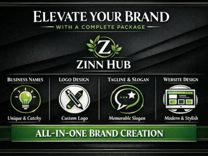 Create Striking Business Name, Logo Design, Slogan Web Design For Your Brand 2 Create Striking Business Name