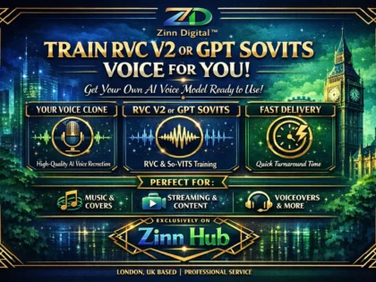 train rvc v2 or gpt sovits voice for you to use