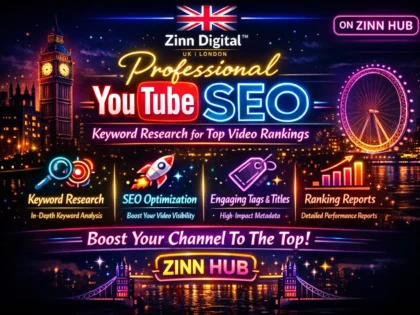 Professional YouTube SEO with keyword research for top video rankings