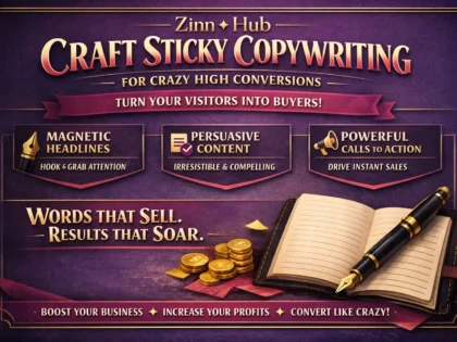 craft sticky copywriting for crazy high conversions
