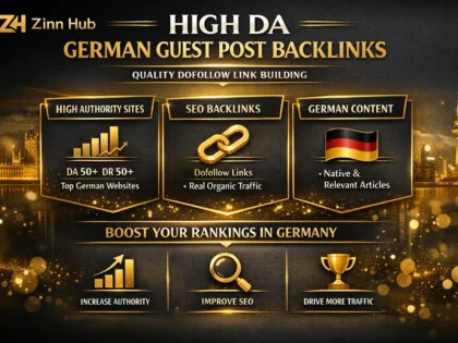 build high da quality dofollow german guest post seo backlinks via link building