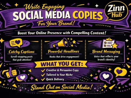 Write Highly Engaging Social Media Copies For Your Brand