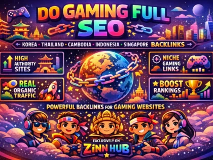 do gaming full SEO korean thailand cambodia indonesia singapore backlinks