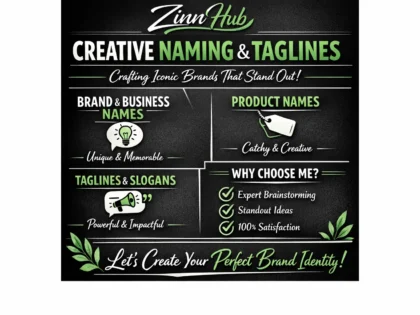 brainstorm iconic brand names