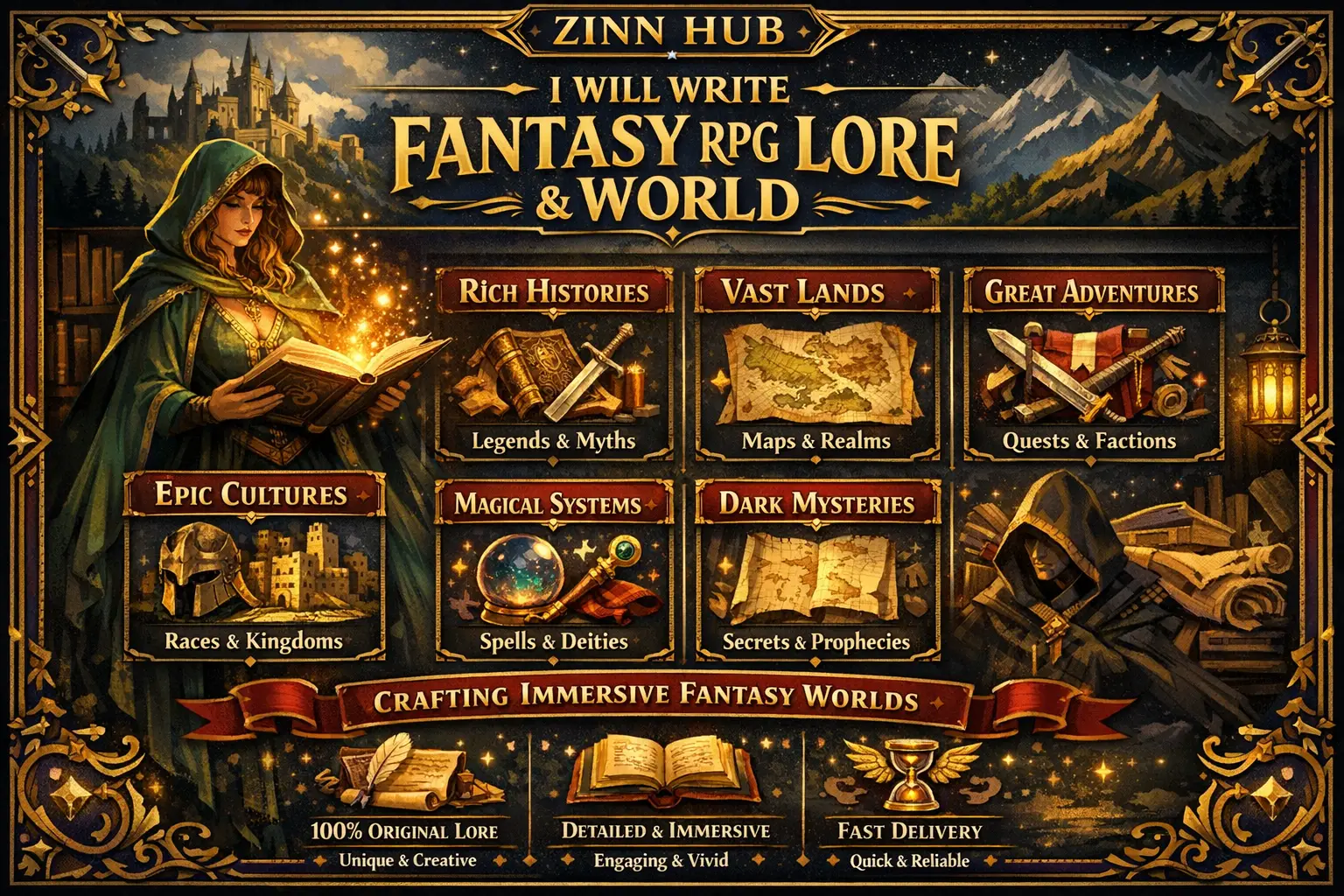Write Fantasy Rpg Lore And World 1 Write Fantasy Rpg Lore And World