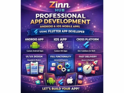 Do App Development For Android App Or Ios Mobile App Using Flutter App Developer