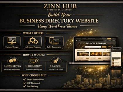 build business directory website using wordpress themes