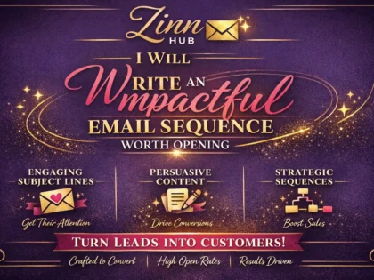 write an impactful email sequence worth opening