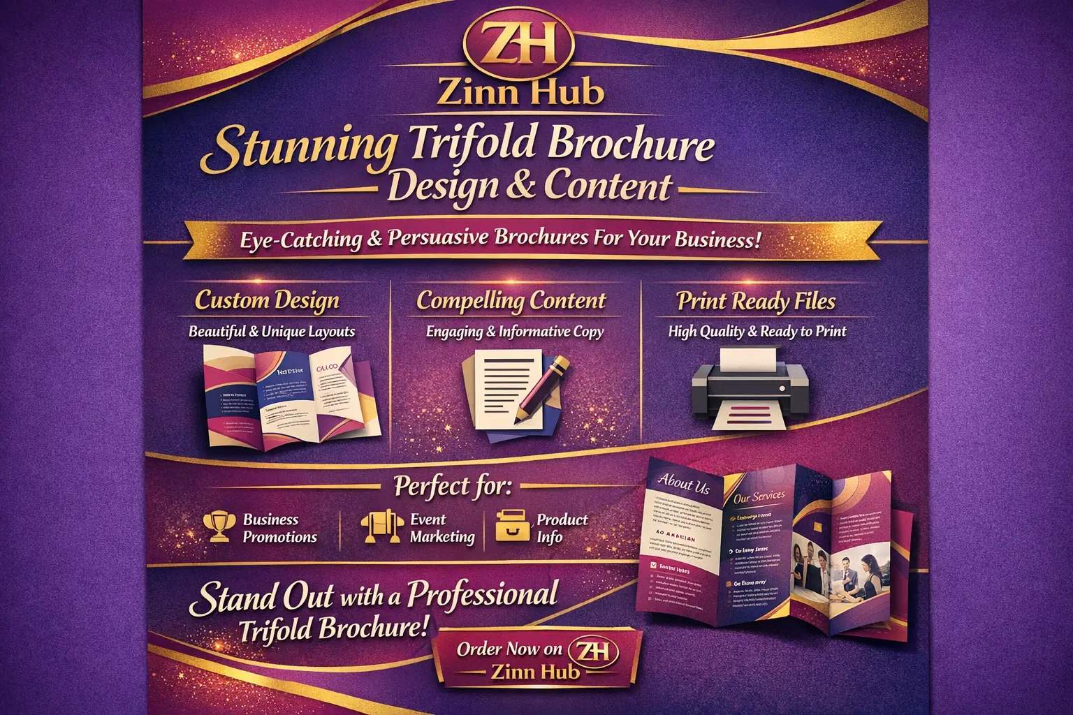 Create Engaging Trifold Brochure Design And Content 1 Create Engaging Trifold Brochure Design And Content